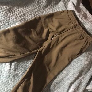 Olive Green Jogger Style Pants